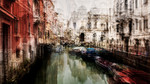 Old canal in Venice