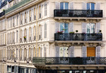 Balconies in Paris
